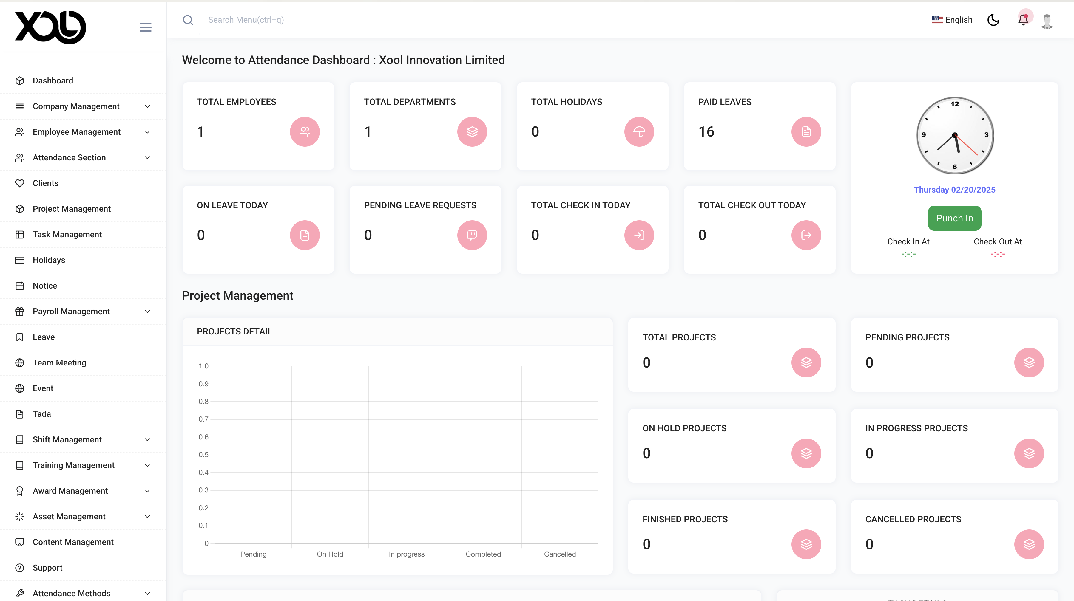 Human Resource Management System (HRMS)